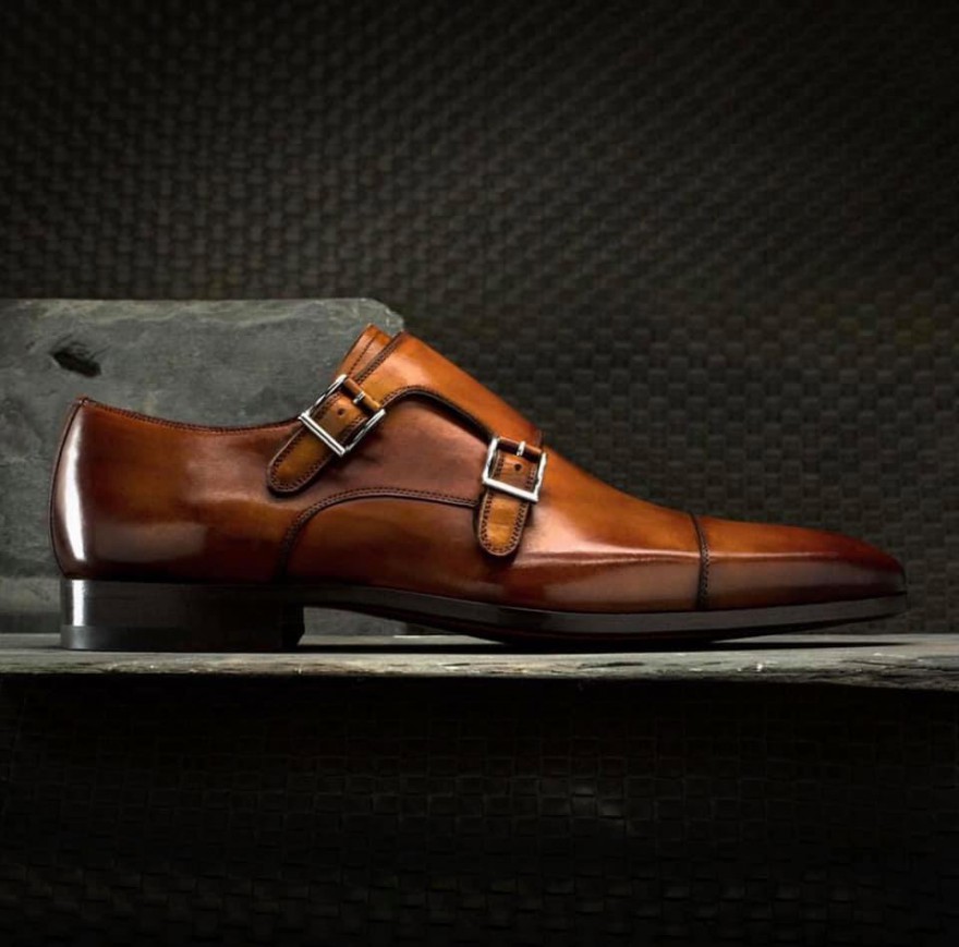 Leather shoes by Santoni